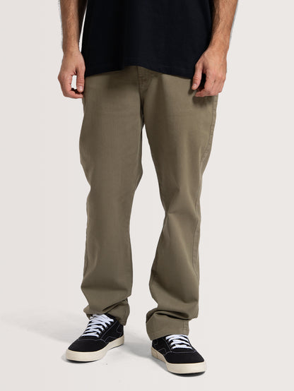 Calça Especial 5 Pockets Hang Loose Verde Oliva