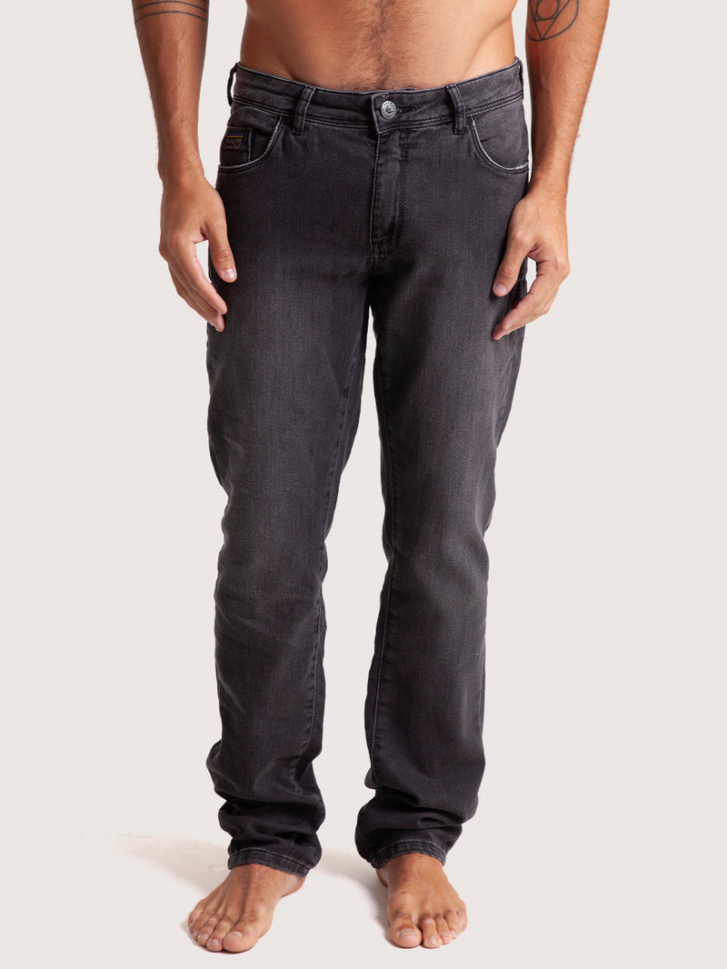 Calça Jeans Cinza Hang Loose