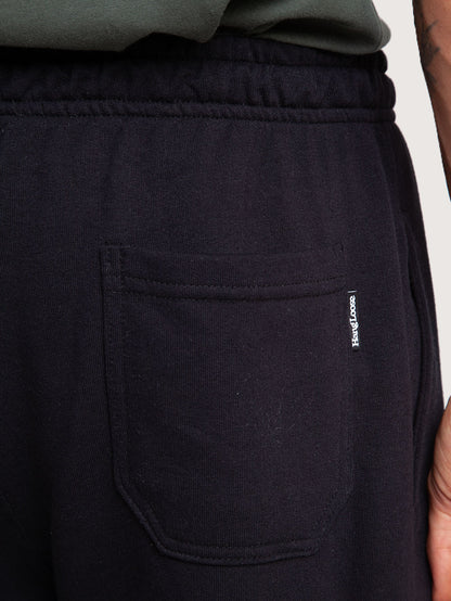 Calça Moletom Preta Hang Loose Pocket