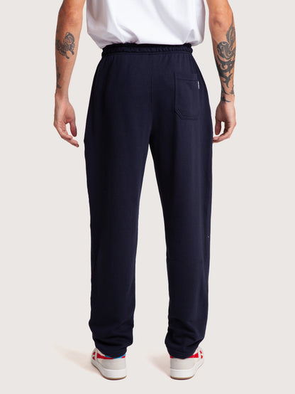 Calça Moletom Azul Marinho Hang Loose Pocket
