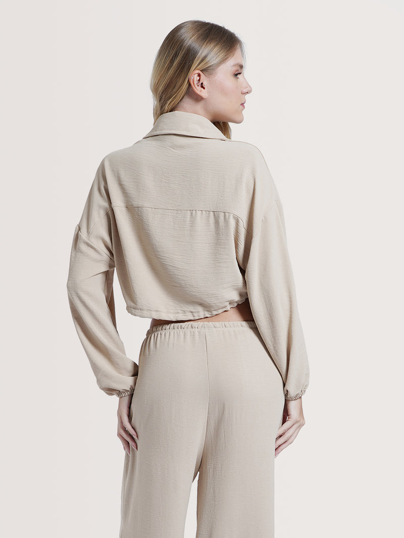 Camisa Manga Longa Areia Hang Loose Coconuts