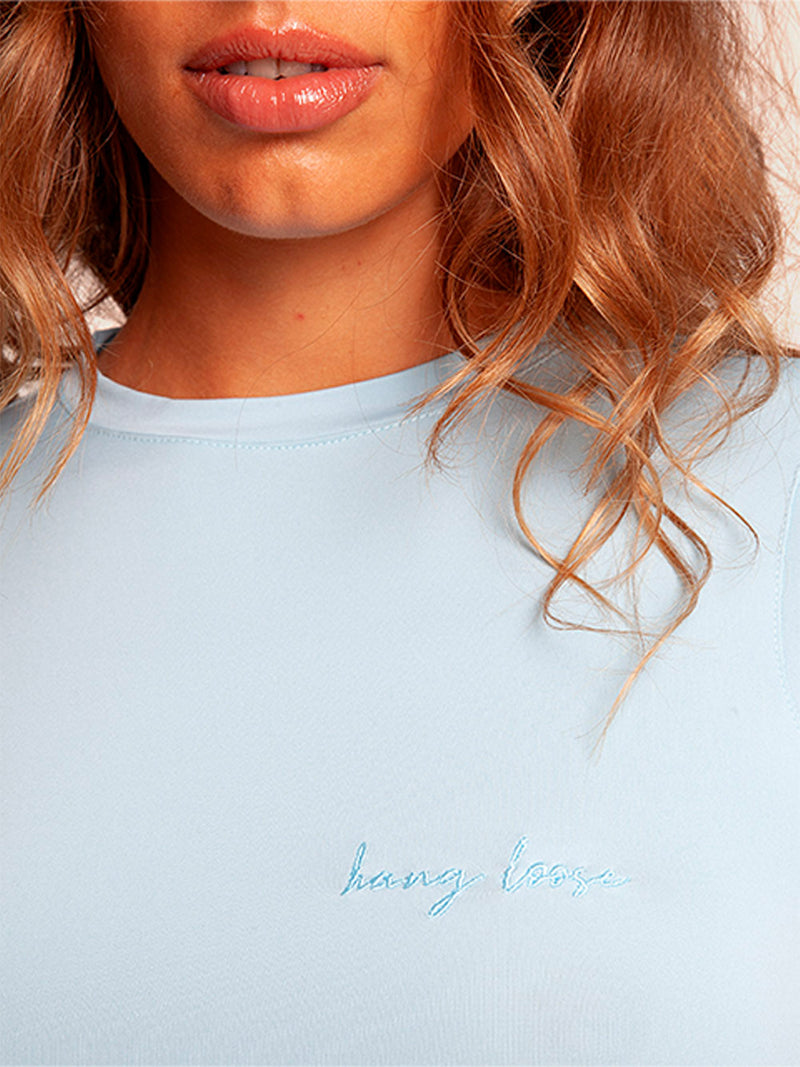 Blusa Térmica Azul Claro Manga Longa Hang Loose Type