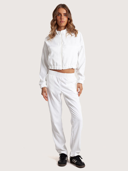 Calça Feminina Off White Reta Hang Loose Velvet