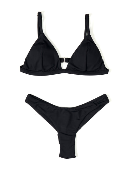 Triquíni Preto Hang Loose Sunny