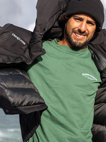 Jaqueta Pesada Preta Hang Loose Crabs