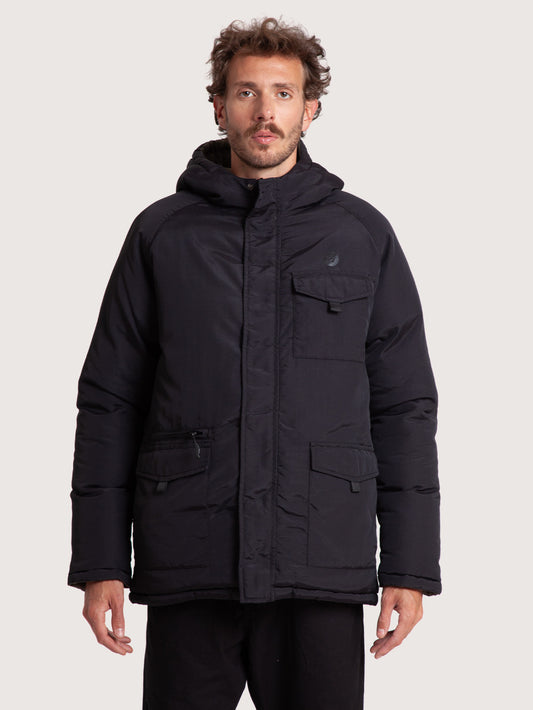 Jaqueta Pesada Importada Preta Hang Loose Double