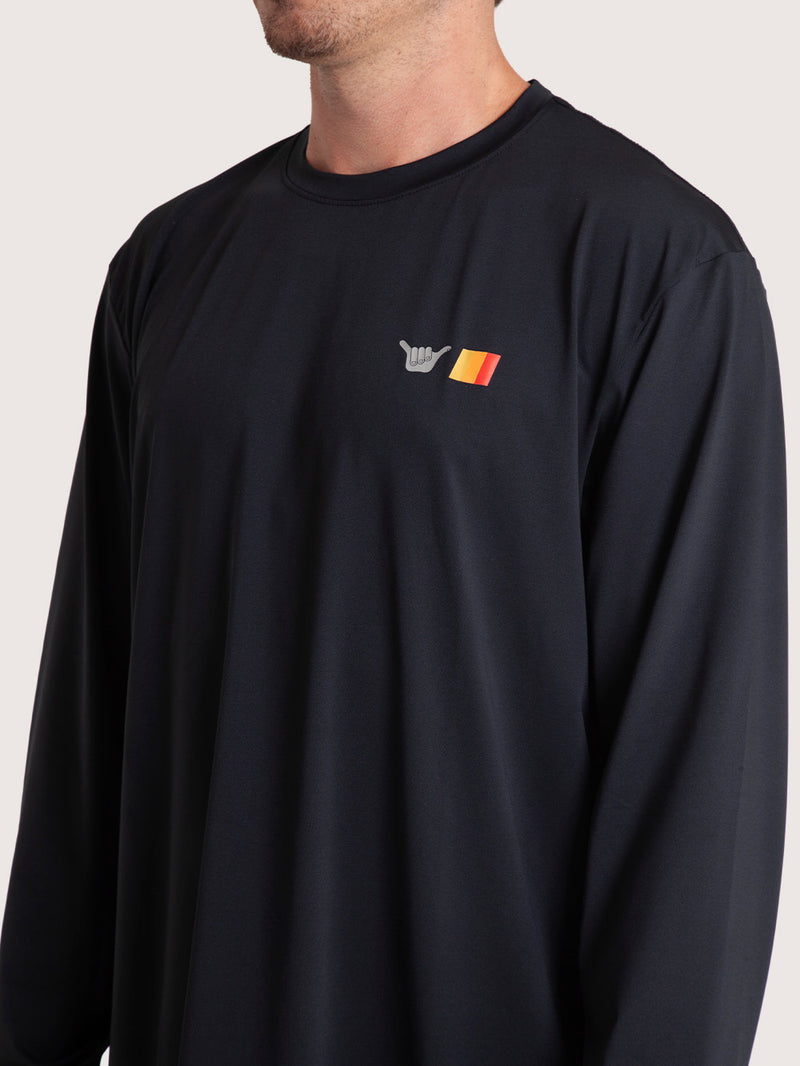 Camiseta Surf Hang Loose Speedsleeves Preto