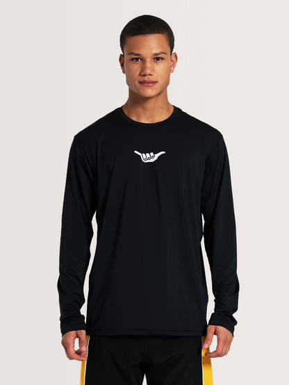 Camiseta Surf Manga Longa Hang Loose Retrosleeves