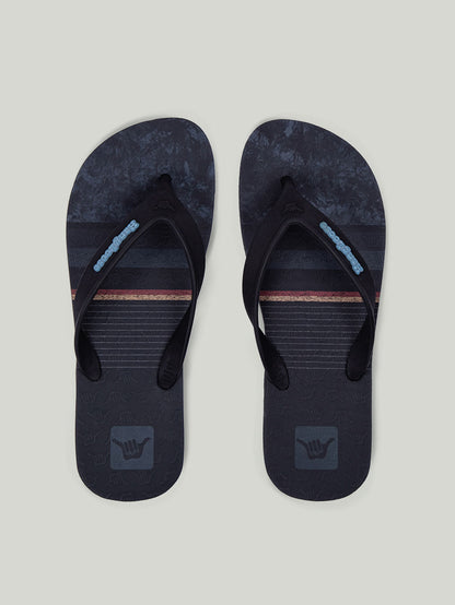 Chinelo Preto Hang Loose Dystripe