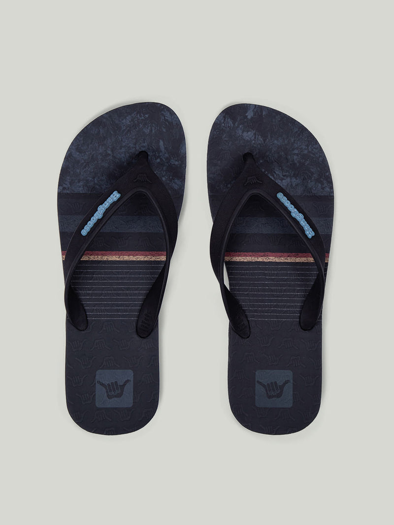Chinelo Preto Hang Loose Dystripe