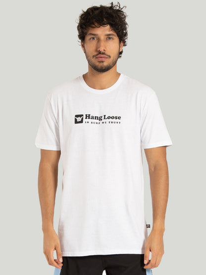 Camiseta Hang Loose Logomini Branco