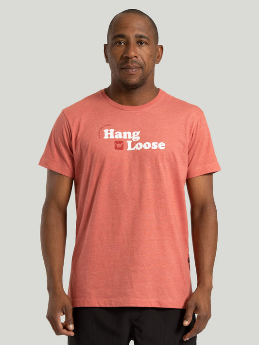 Camiseta Hang Loose Round Vermelha