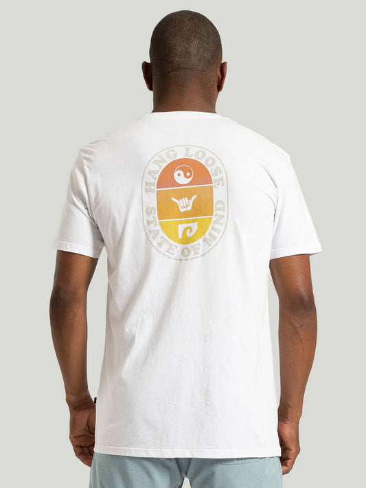 Camiseta Hang Loose Mantra Branca