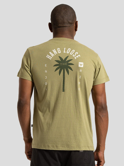 Camiseta Hang Loose Nuts Verde