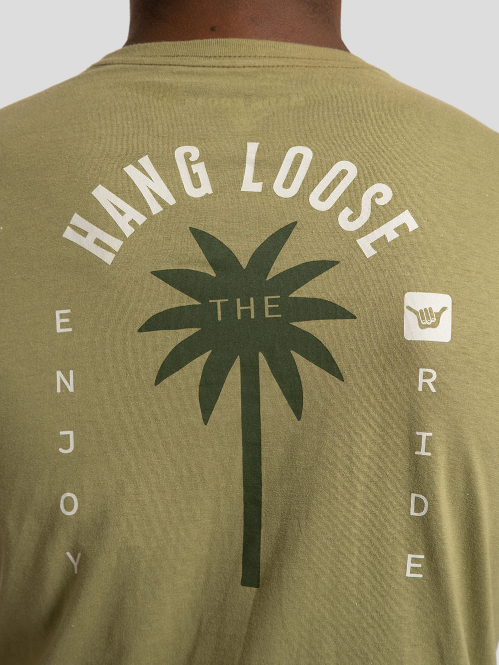 Camiseta Hang Loose Nuts Verde