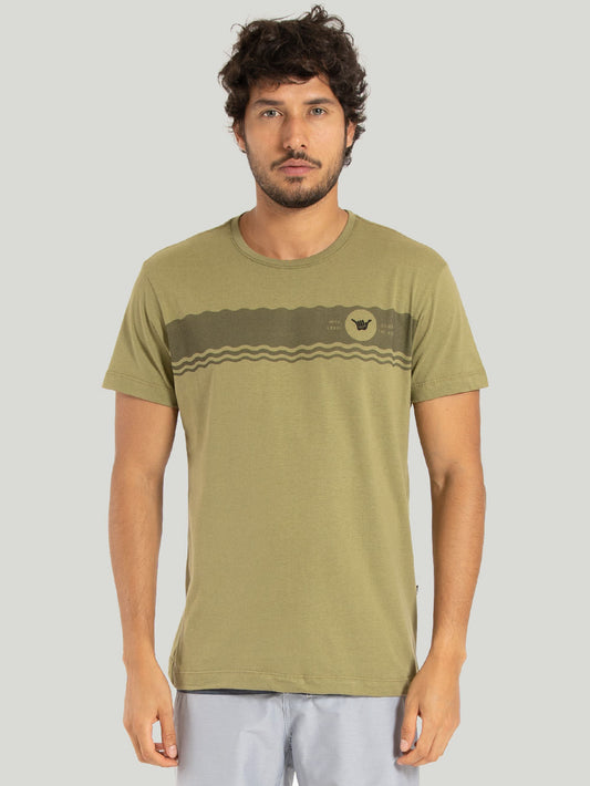 Camiseta Hang Loose Sky Oliva