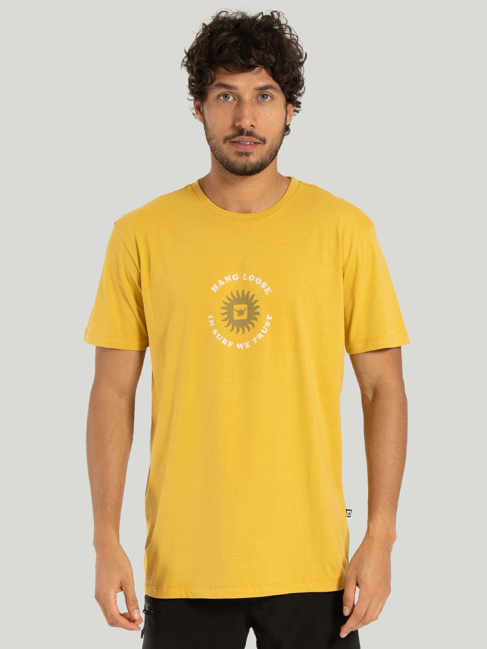 Camiseta Hang Loose Suneye Amarela