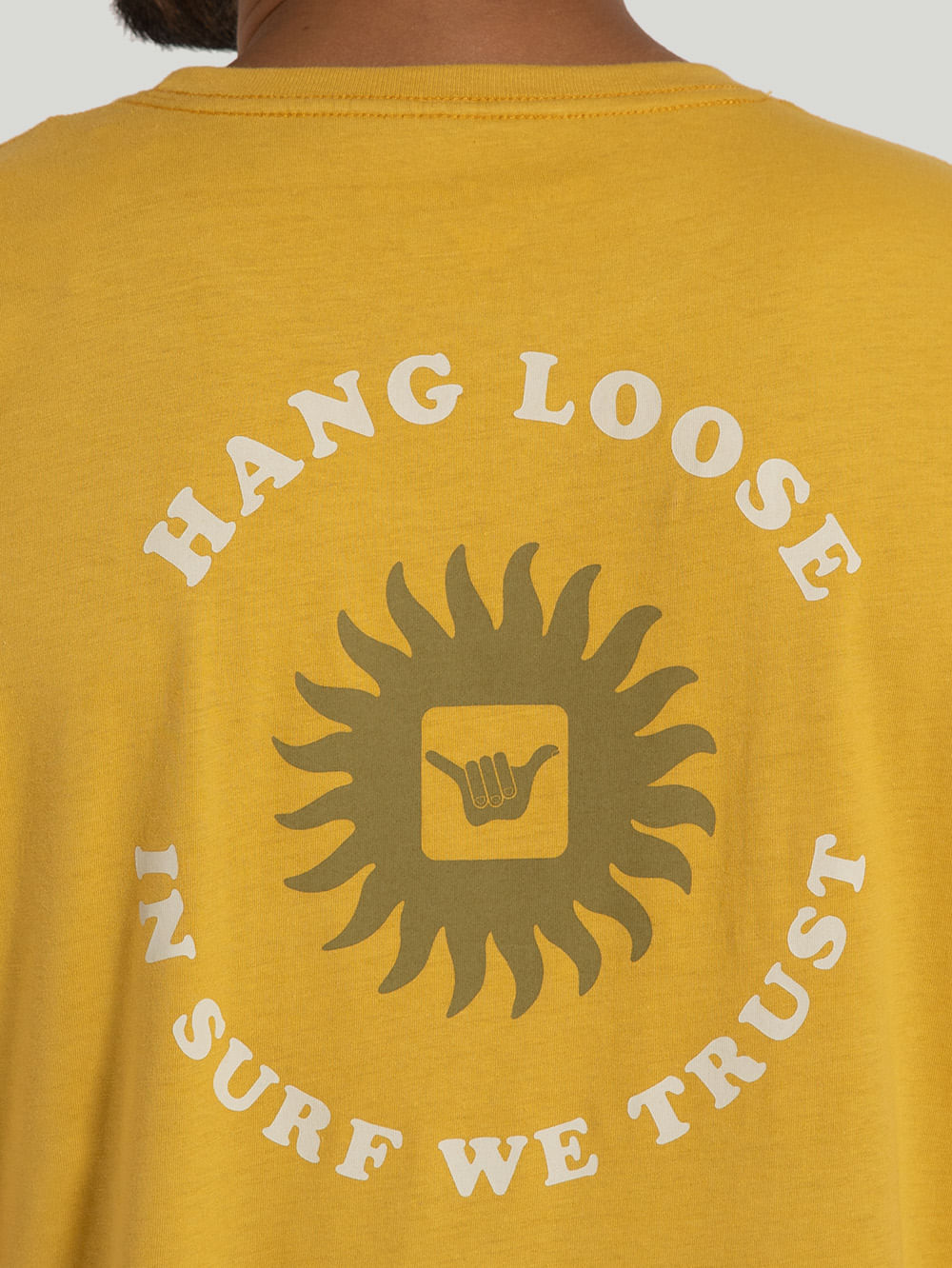 Camiseta Hang Loose Suneye Amarela