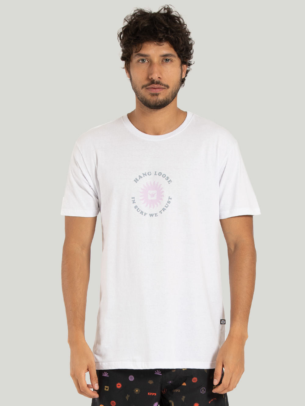 Camiseta Hang Loose Suneye Branca