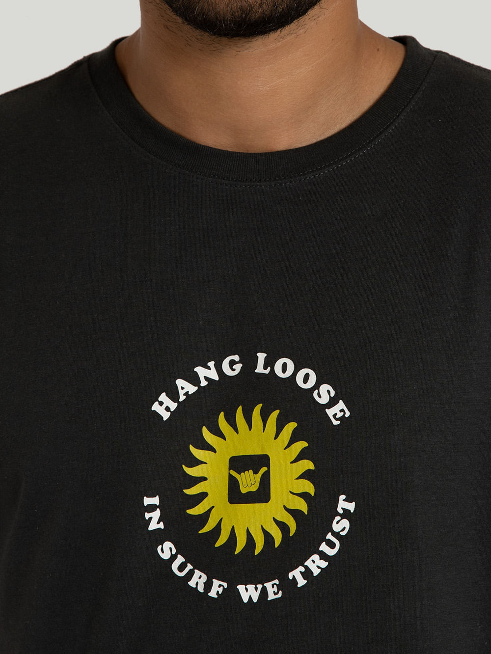 Camiseta Hang Loose Suneye Chumbo