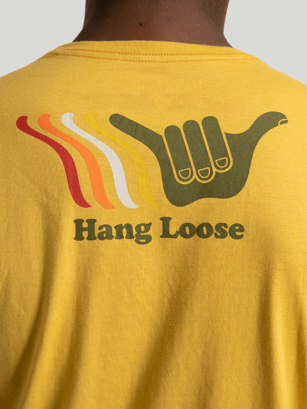 Camiseta Hang Loose Colors Amarela
