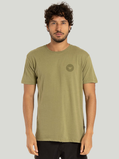 Camiseta Hang Loose Sunrise Oliva