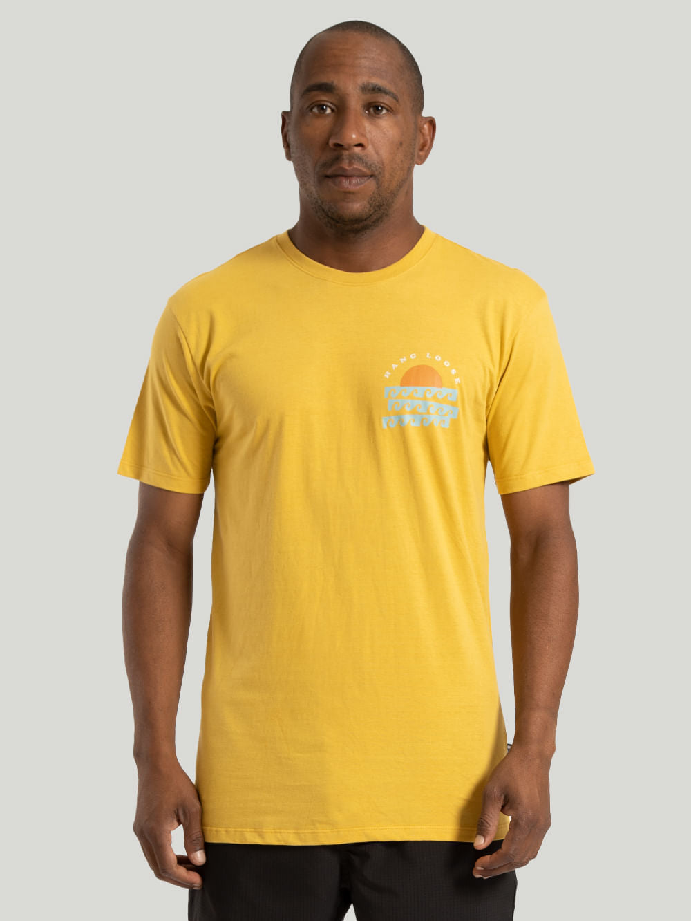Camiseta Hang Loose Sun Amarela