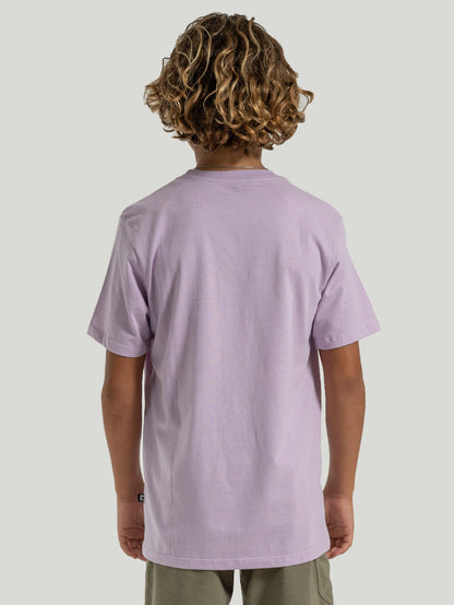 Camiseta Hang Loose Reloose Juvenil Lilás