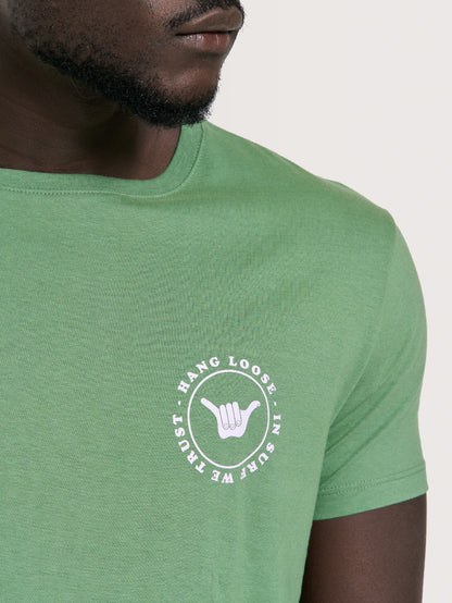 Camiseta Hang Loose Round Verde