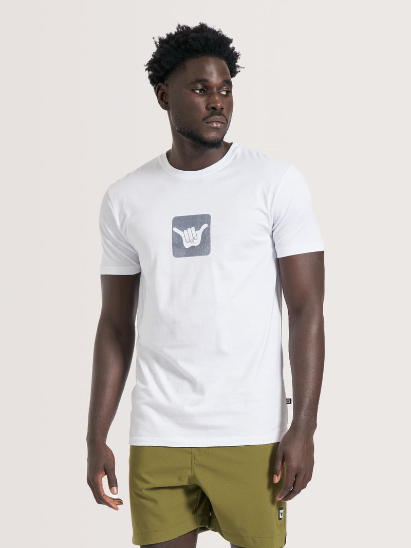 Camiseta Hang Loose Logo Branca