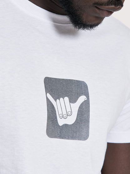 Camiseta Hang Loose Logo Branca