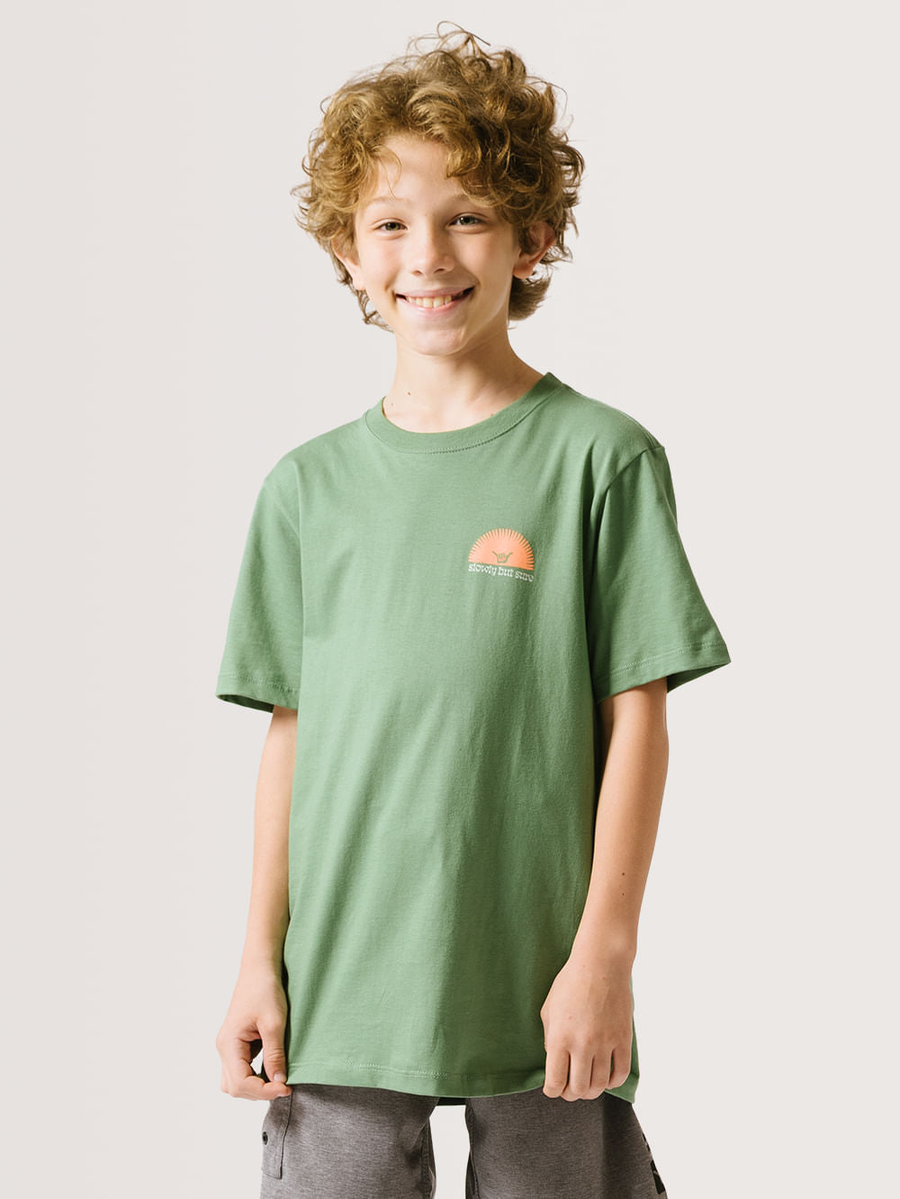 Camiseta Hang Loose Sunny Juvenil Verde