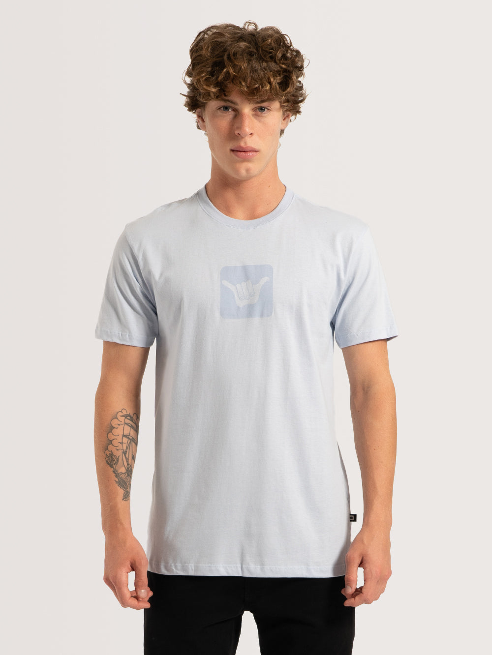 Camiseta Hang Loose Logo Azul