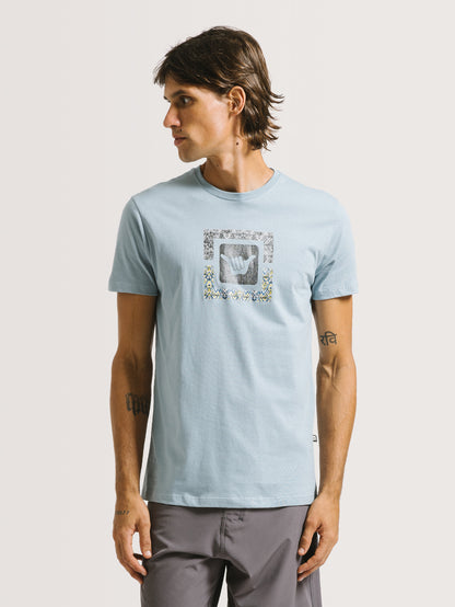 Camiseta Hang Loose Logosquare Azul