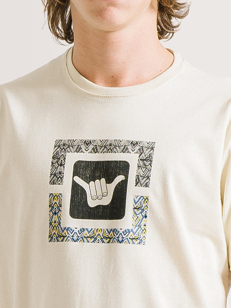 Camiseta Hang Loose Logosquare Off White