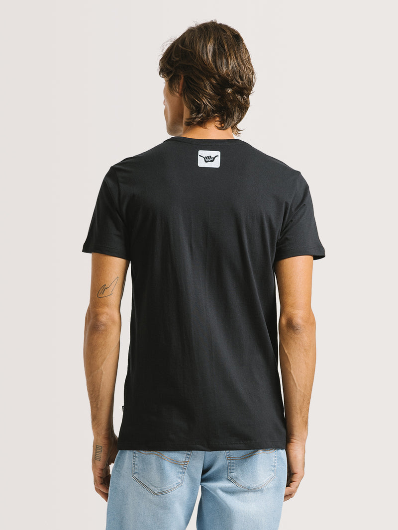 Camiseta Hang Loose Logosquare Preta