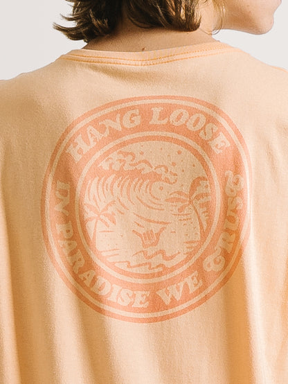 Camiseta Hang Loose Paradise Coral