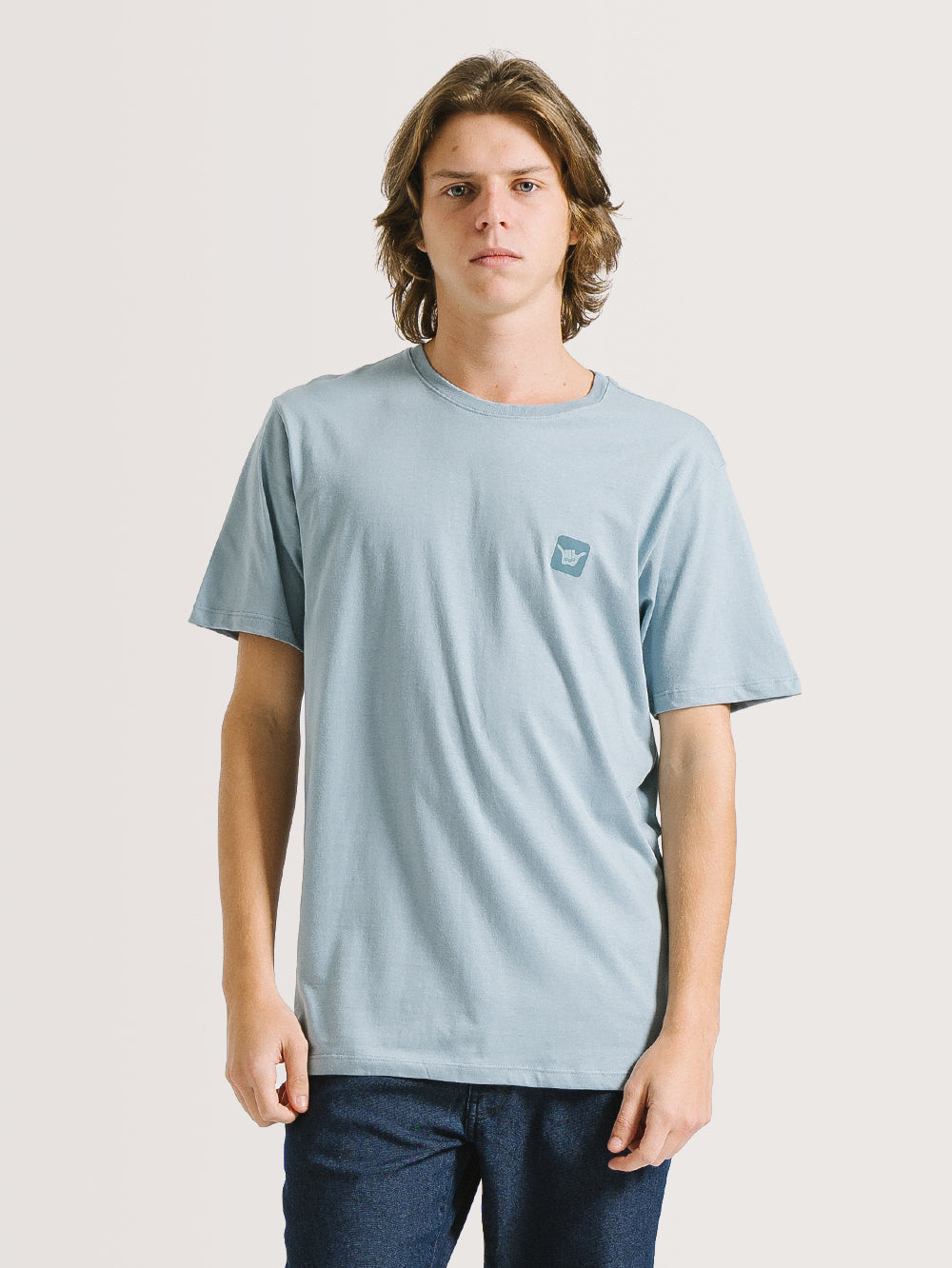 Camiseta Hang Loose Minilogo Azul