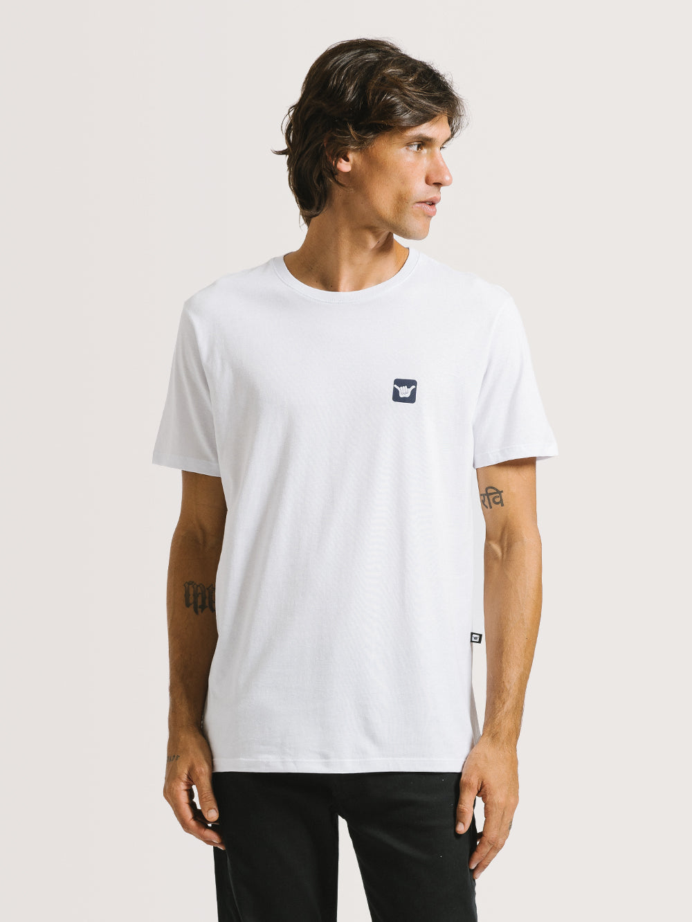 Camiseta Hang Loose Minilogo Branca