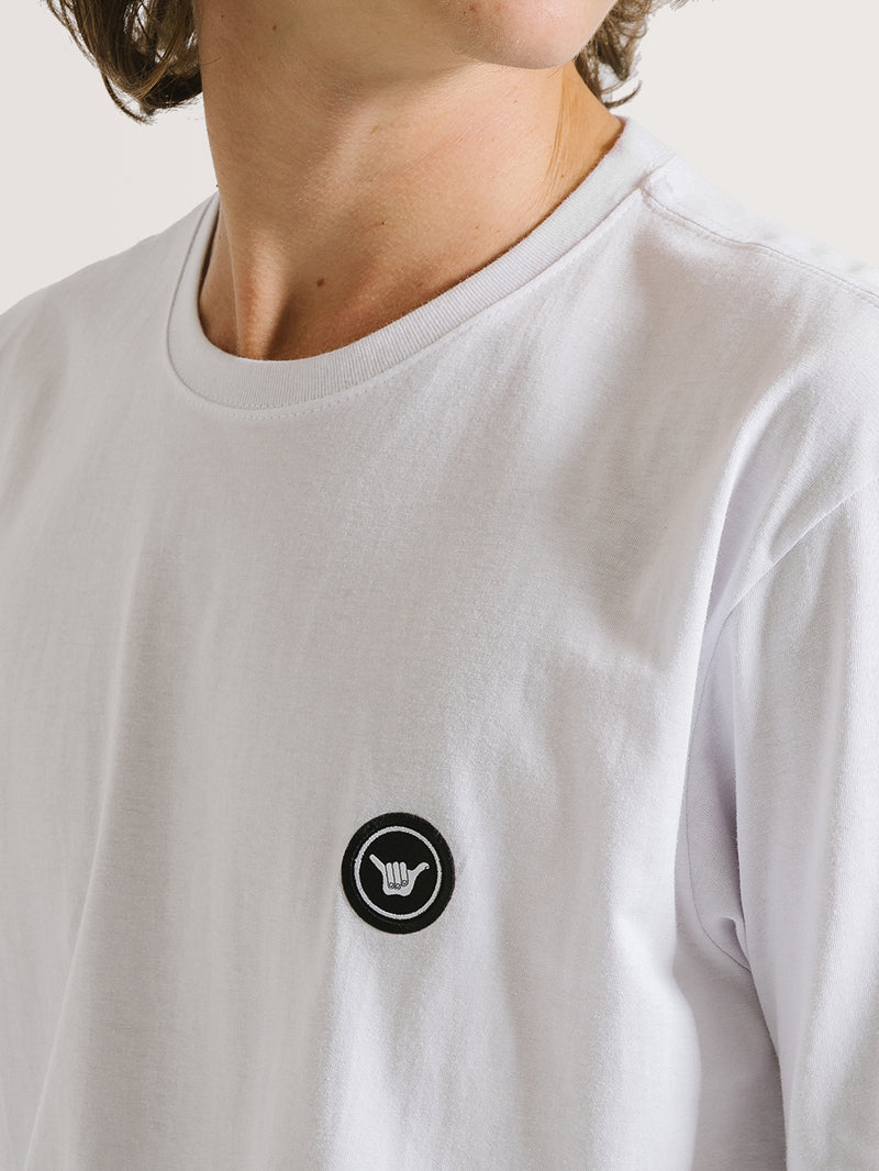 Camiseta Hang Loose Logolabel Branca