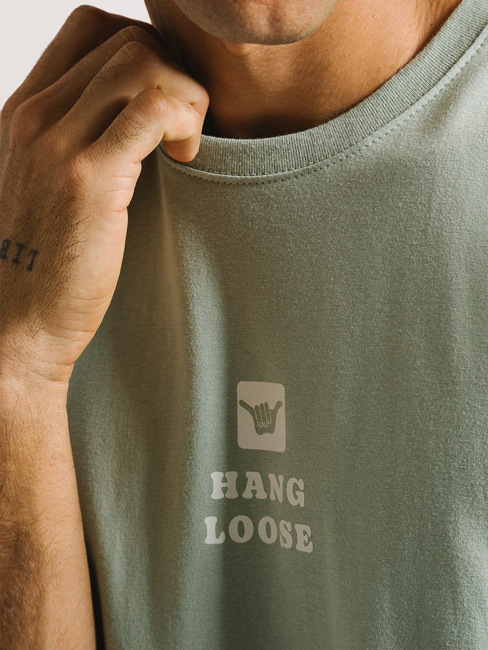 Camiseta Hang Loose Midlog Verde