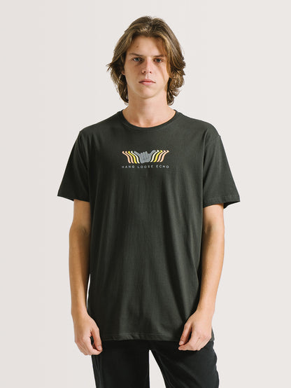 Camiseta Hang Loose Echo Chumbo