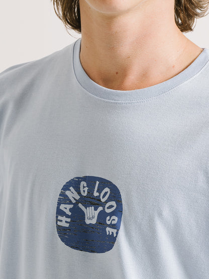 Camiseta Hang Loose Deck Azul Lillac