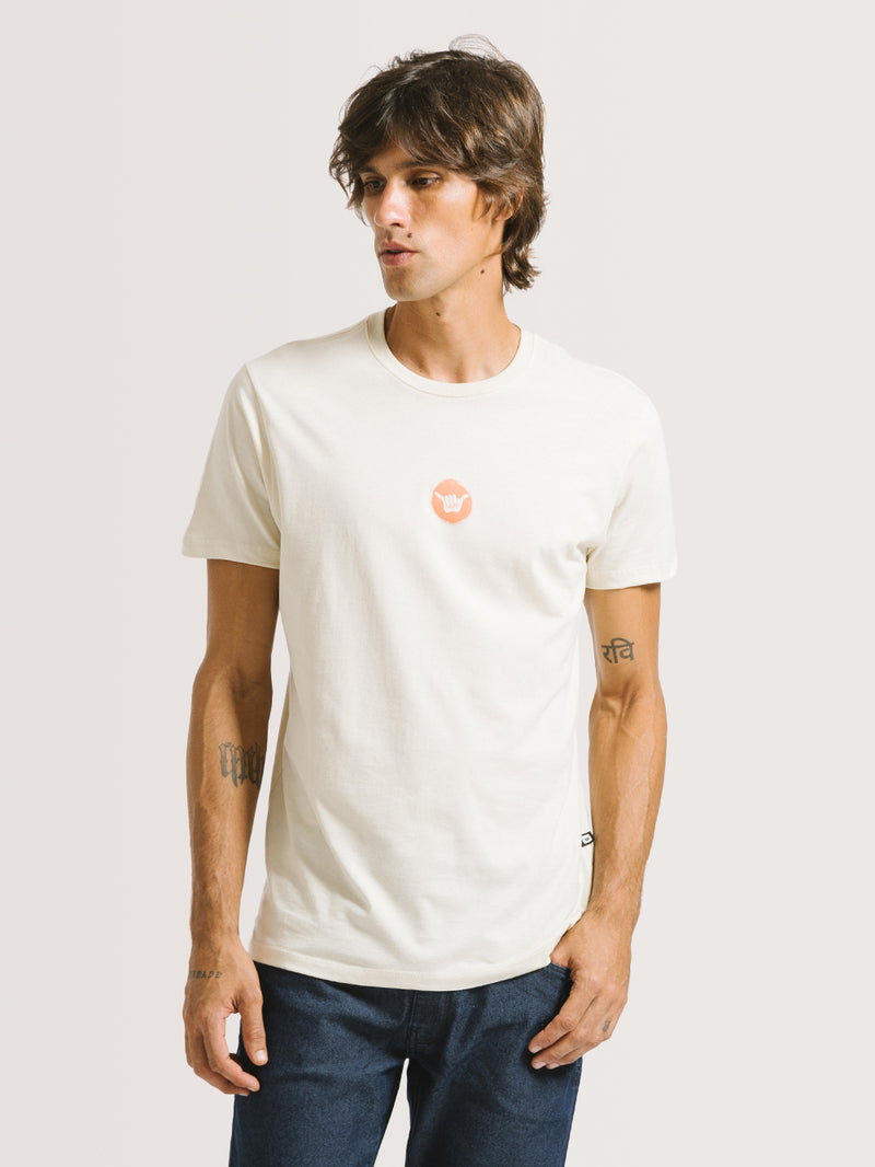 Camiseta Hang Loose Mountain Off White