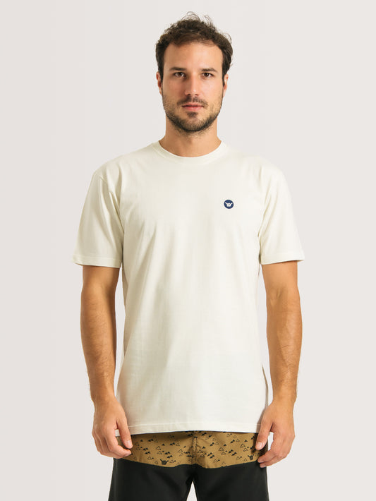 Camiseta Hang Loose  Minilogo G Off White