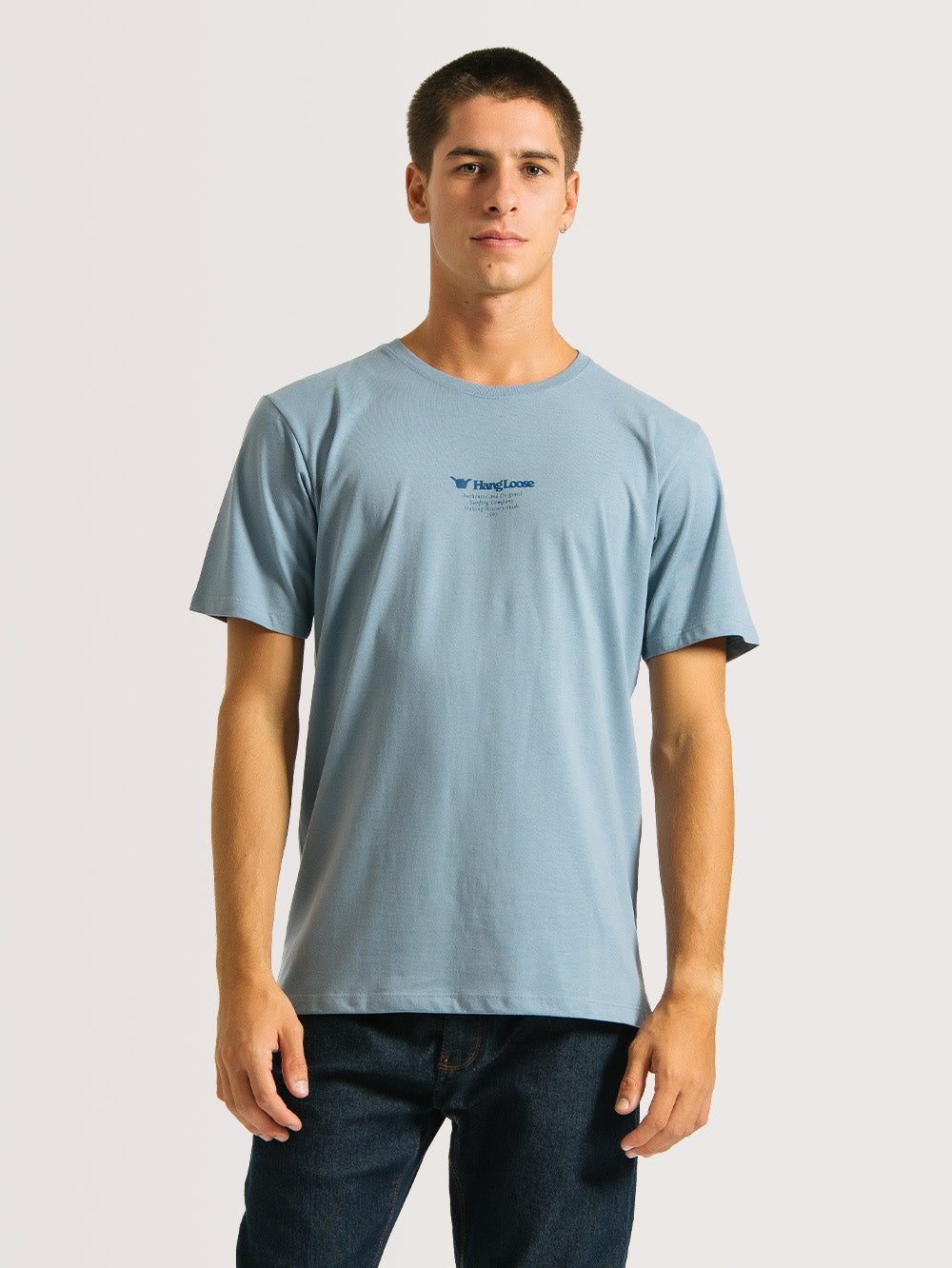 Camiseta Hang Loose  Cacimba Azul
