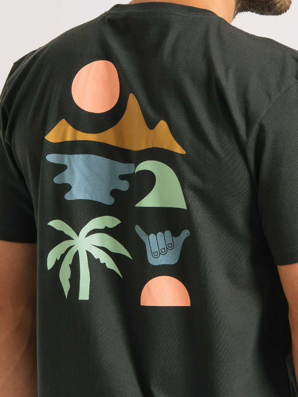 Camiseta Hang Loose  Elements Chumbo