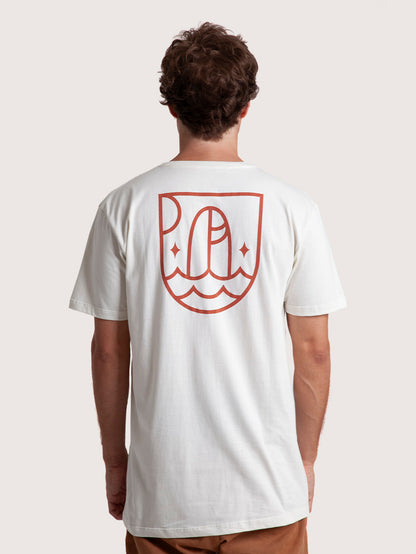 Camiseta Hang Loose Seashield Off White