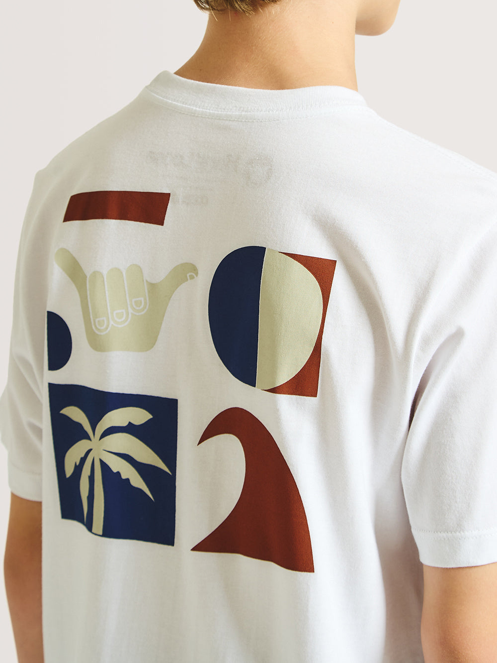 Camiseta Hang Loose Juvenil Lifestyle Branco