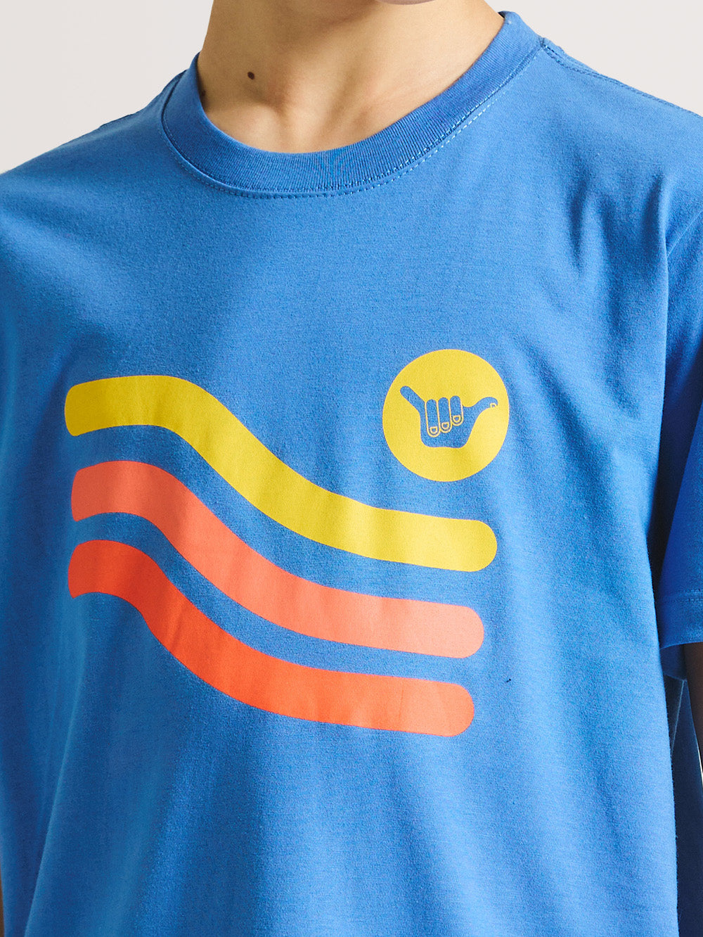 Camiseta Hang Loose Juvenil Sol Azul | Hang Loose Brasil